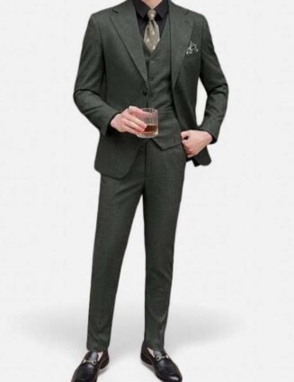 Groom wedding 3 piece suit