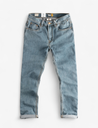 Vintage blue straight jeans