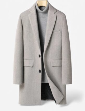 Winter business overcoat