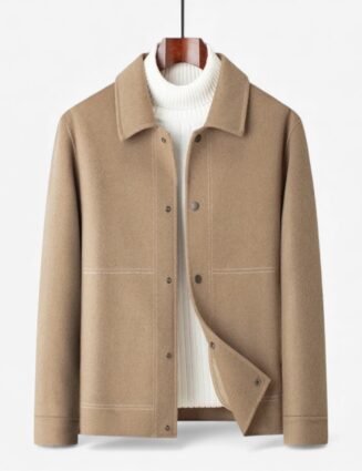 Slim-fit winter thick jacket