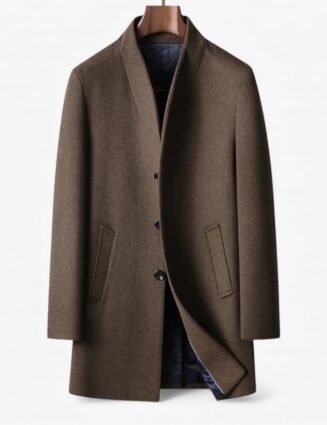 Elegant french winter coat