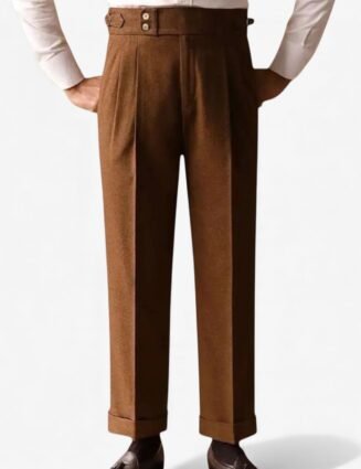 Naples retro straight trousers