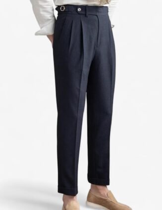 Straight fit suit elegant pants