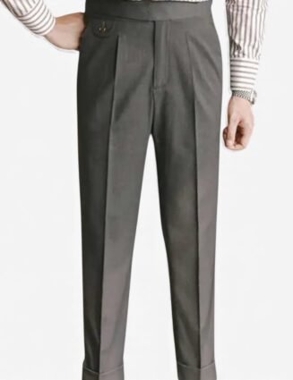 Classic office gentleman trousers