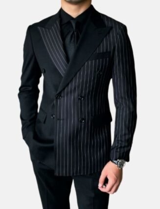 Double Breasted Events Suit (Pants + Blazer)