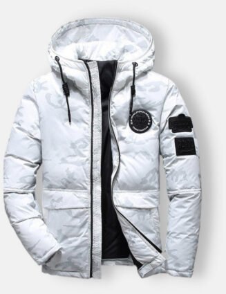 Antonios Camouflage Pattern Winter Jacket